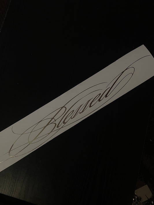 Blessed sticker